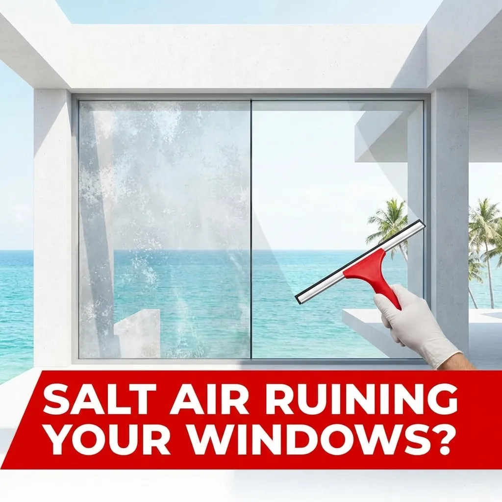 Salt Air Ruining Your Windows? Here’s the Ultimate Guide to Crystal-Clear Glass in the Florida Keys