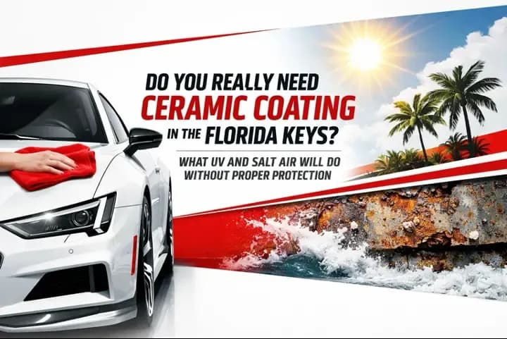 Do You Really Need Ceramic Coating in the Florida Keys? What UV and Salt Air Will Do Without Proper Protection