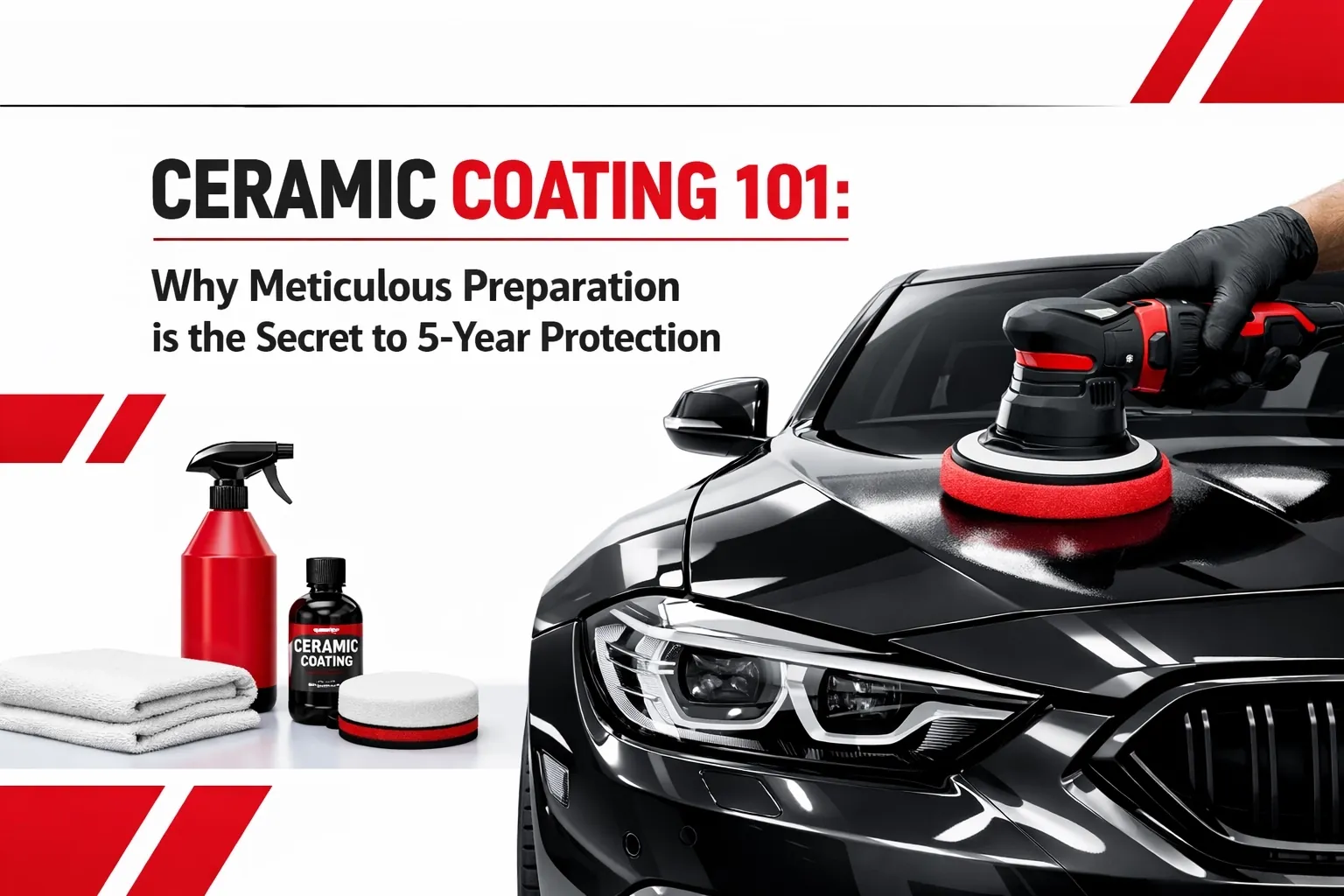 Ceramic Coating 101: Why Meticulous Preparation is the Secret to 5-Year Protection
