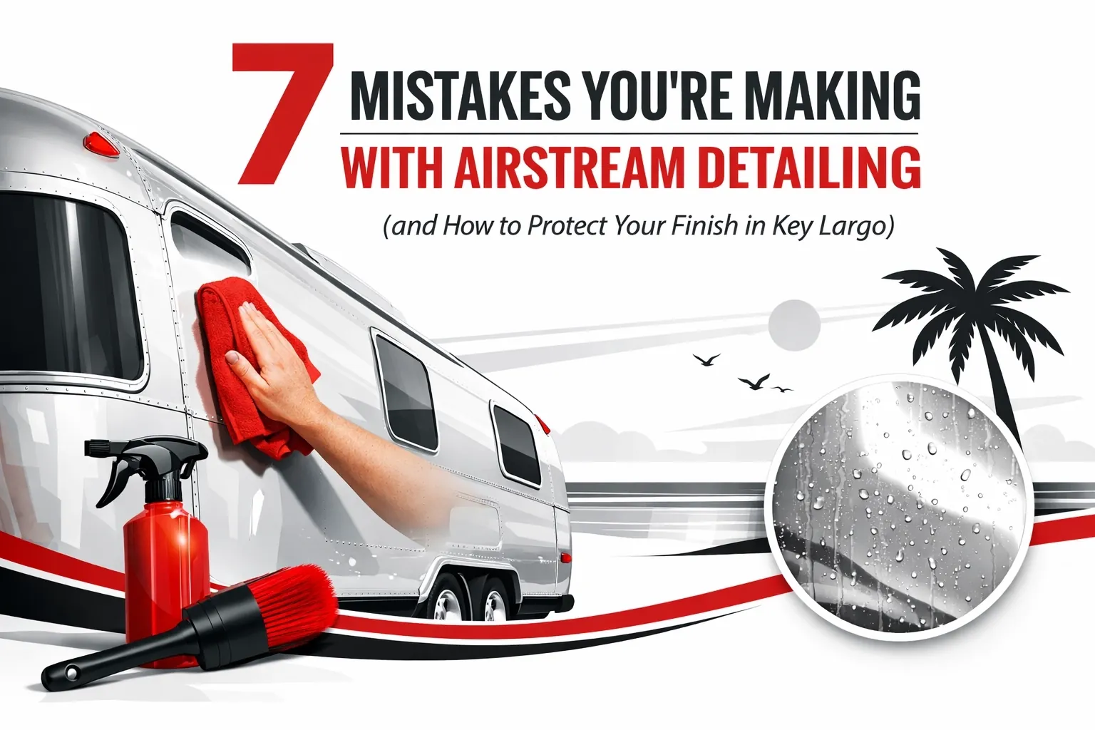 7 Mistakes You’re Making with Airstream Detailing (and How to Protect Your Finish in Key West)