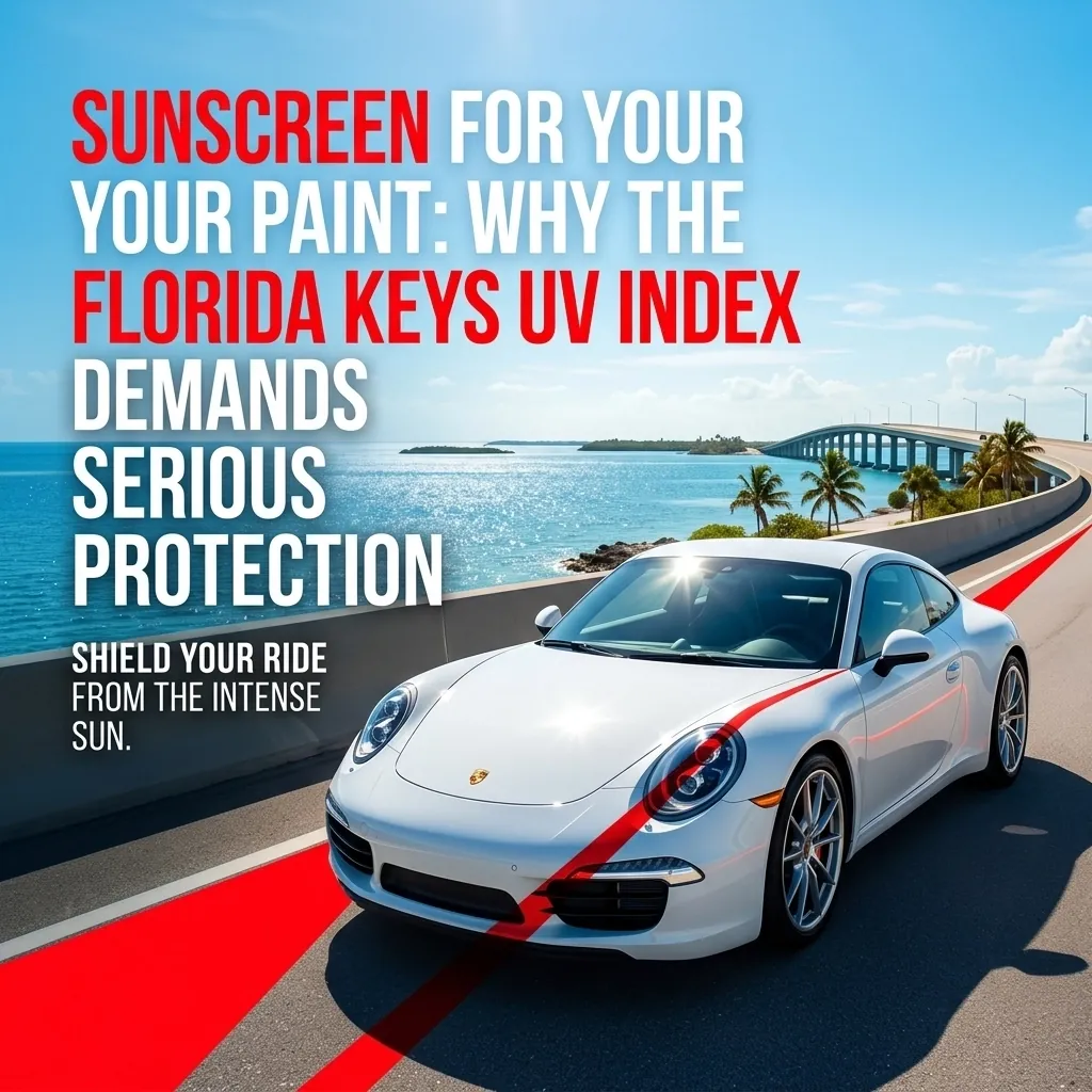 Sunscreen for Your Paint: Why the Florida Keys UV Index Demands Serious Protection