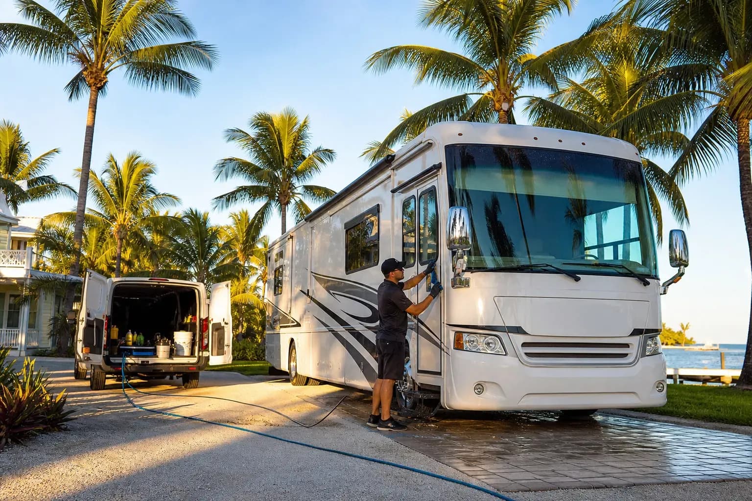 Stop Driving Your RV to the Shop: The Benefits of Professional Mobile RV Detailing in Key West