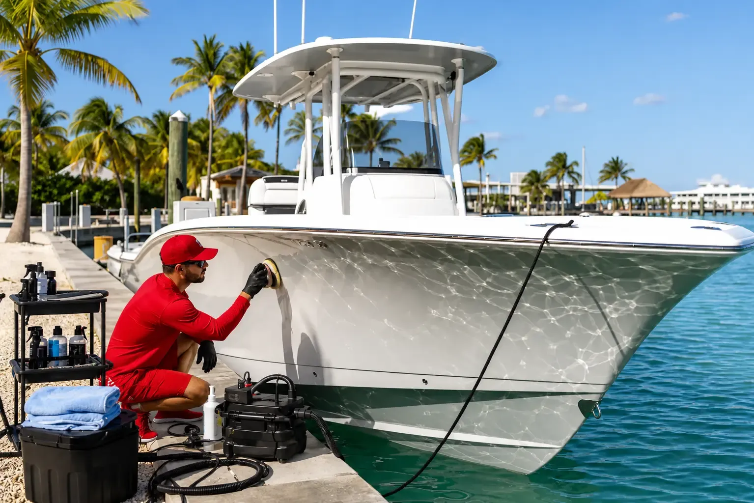 Ceramic Coating in Islamorada: Protect Your Boat Investment with Leoserve