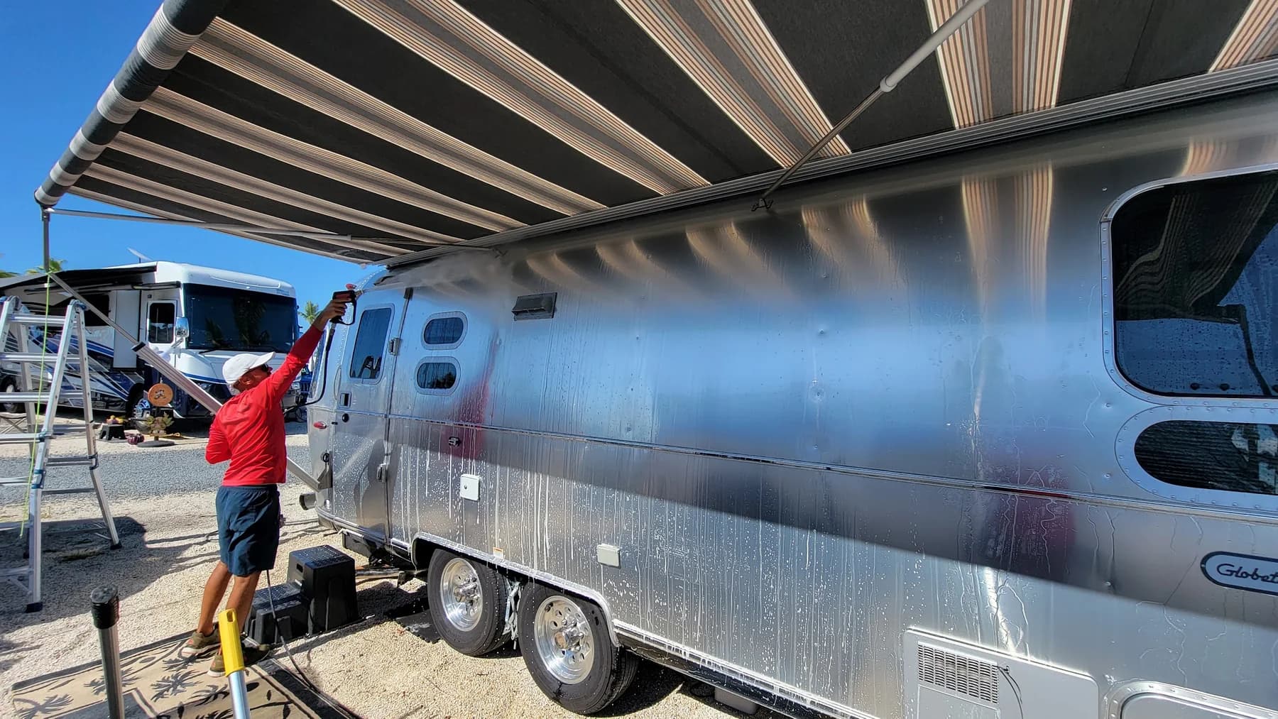 Airstream detailing work by Leoserve in the Florida Keys (5)