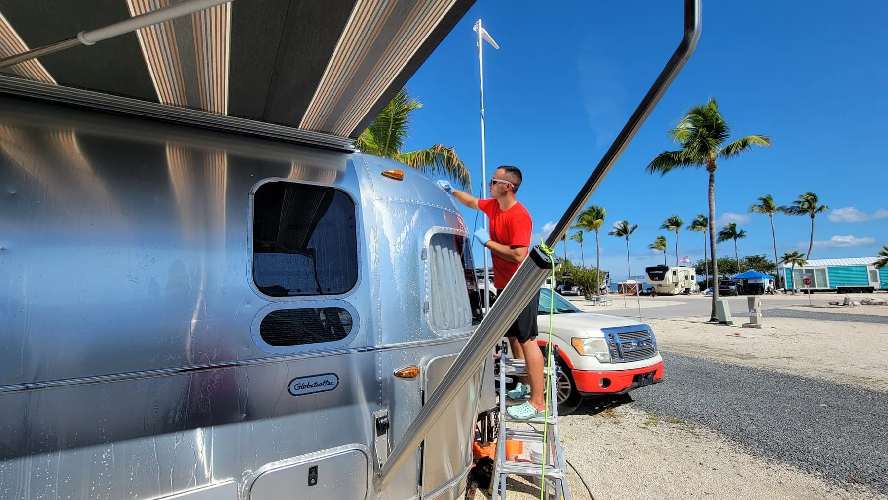 Airstream detailing work by Leoserve in the Florida Keys (6)