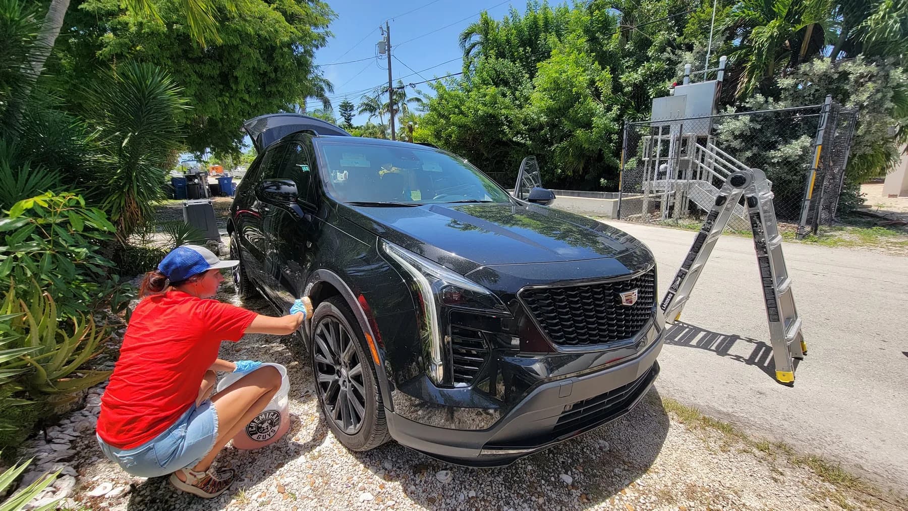 Car detailing work by Leoserve in the Florida Keys (2)