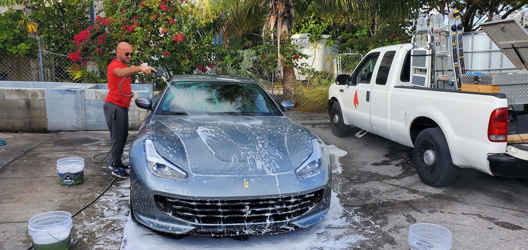 Car detailing work by Leoserve in the Florida Keys (8)