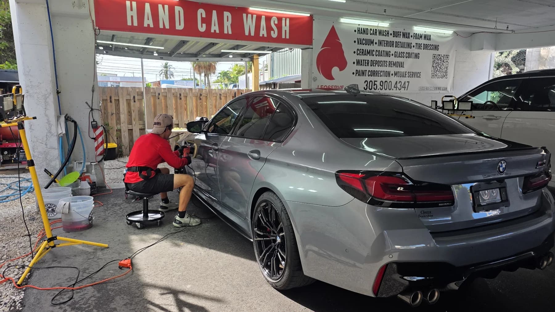 Car detailing work by Leoserve in the Florida Keys (13)